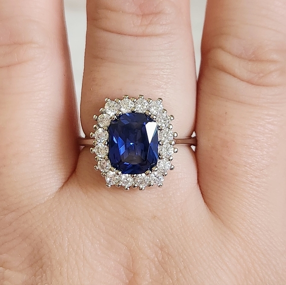 NWT Ryze Wisteria & White Frost CZ .925 Sterling Silver Ring - Size 8.25 - Picture 8 of 11